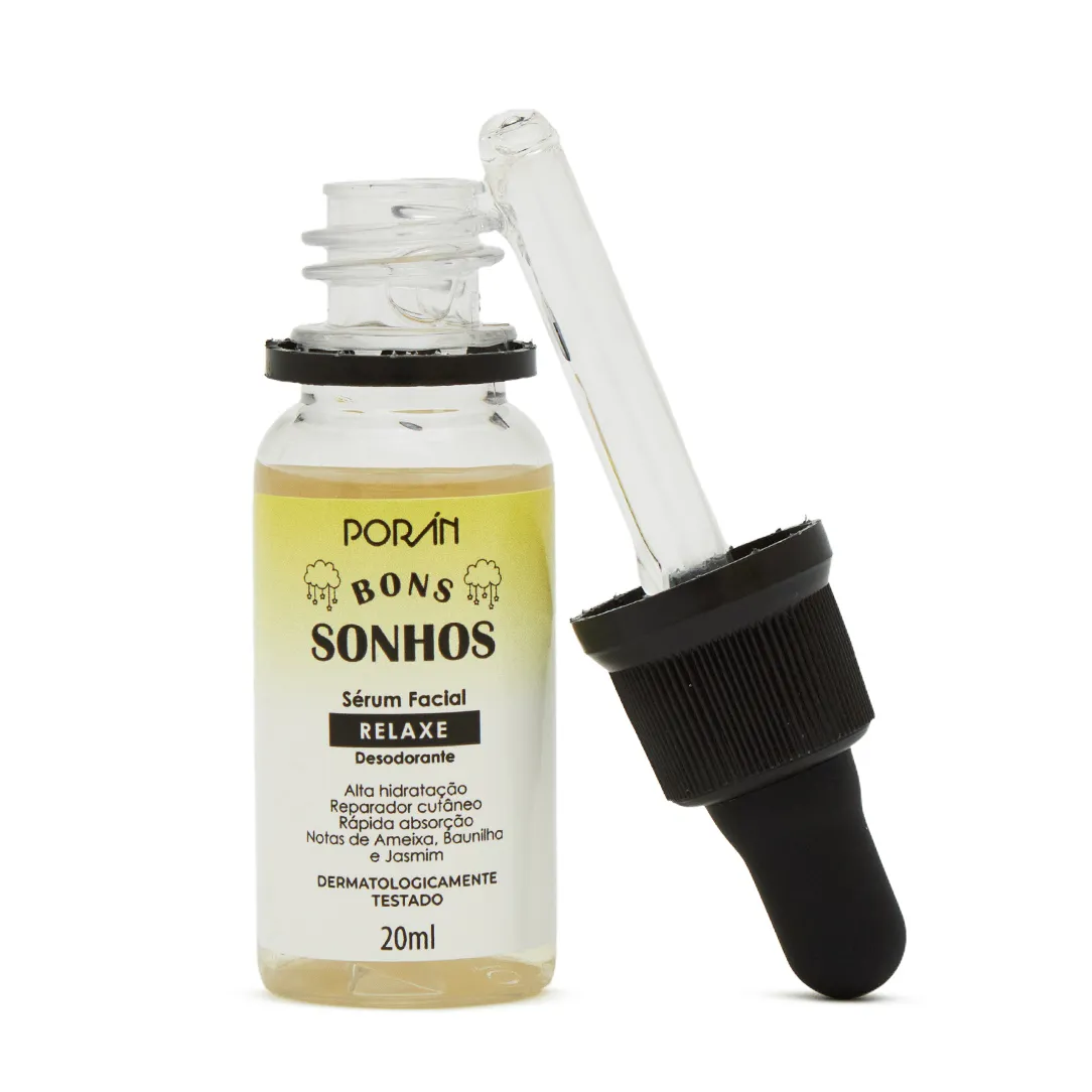 Serum Facial Bons Sonhos Relaxe - Porán